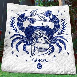 Cancer Quilt Blanket BBB3010145PH and Home Decor