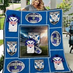 Canterbury-Bankstown Bulldogs Quilt Blanket Beeqt5068  Quilt and Home Decor