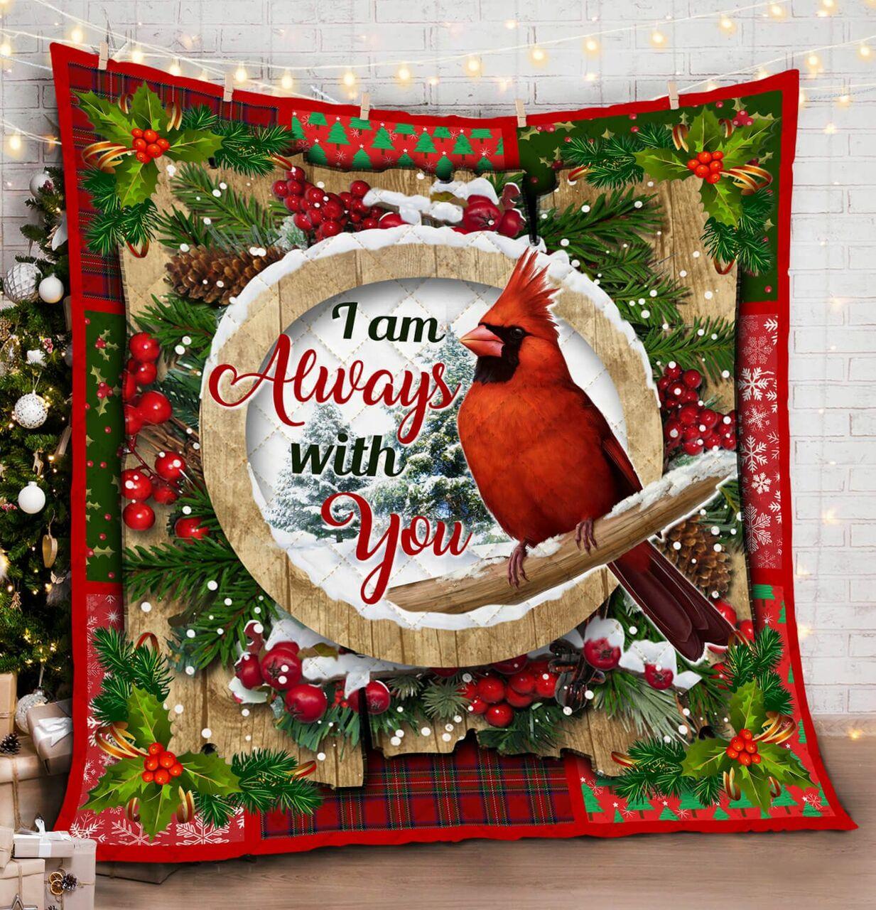 Cardinal Christmas Dac171107 Quilt Blanket and Home Decor