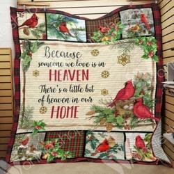Cardinal Christmas Hur Quilt Cysiyf and Home Decor