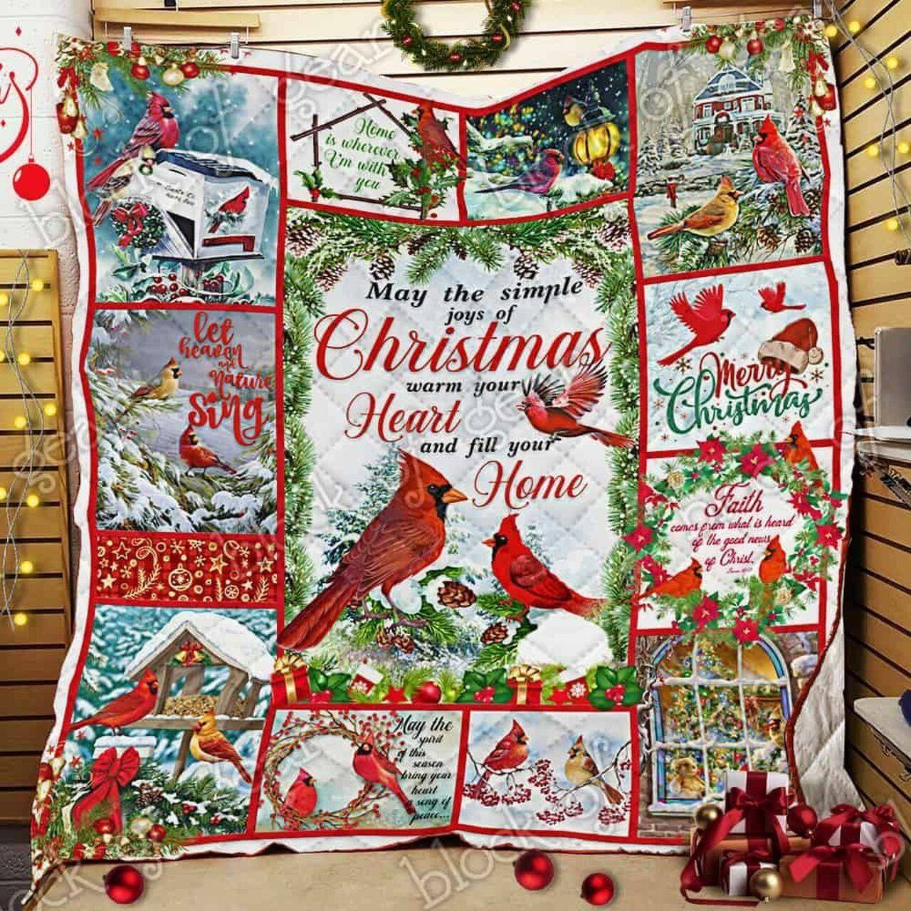 Cardinal Cl14100058Mdq Quilt Blanket and Home Decor