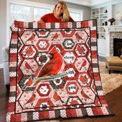 Cardinal Quilt Blanket BBB120529HT and Home Decor