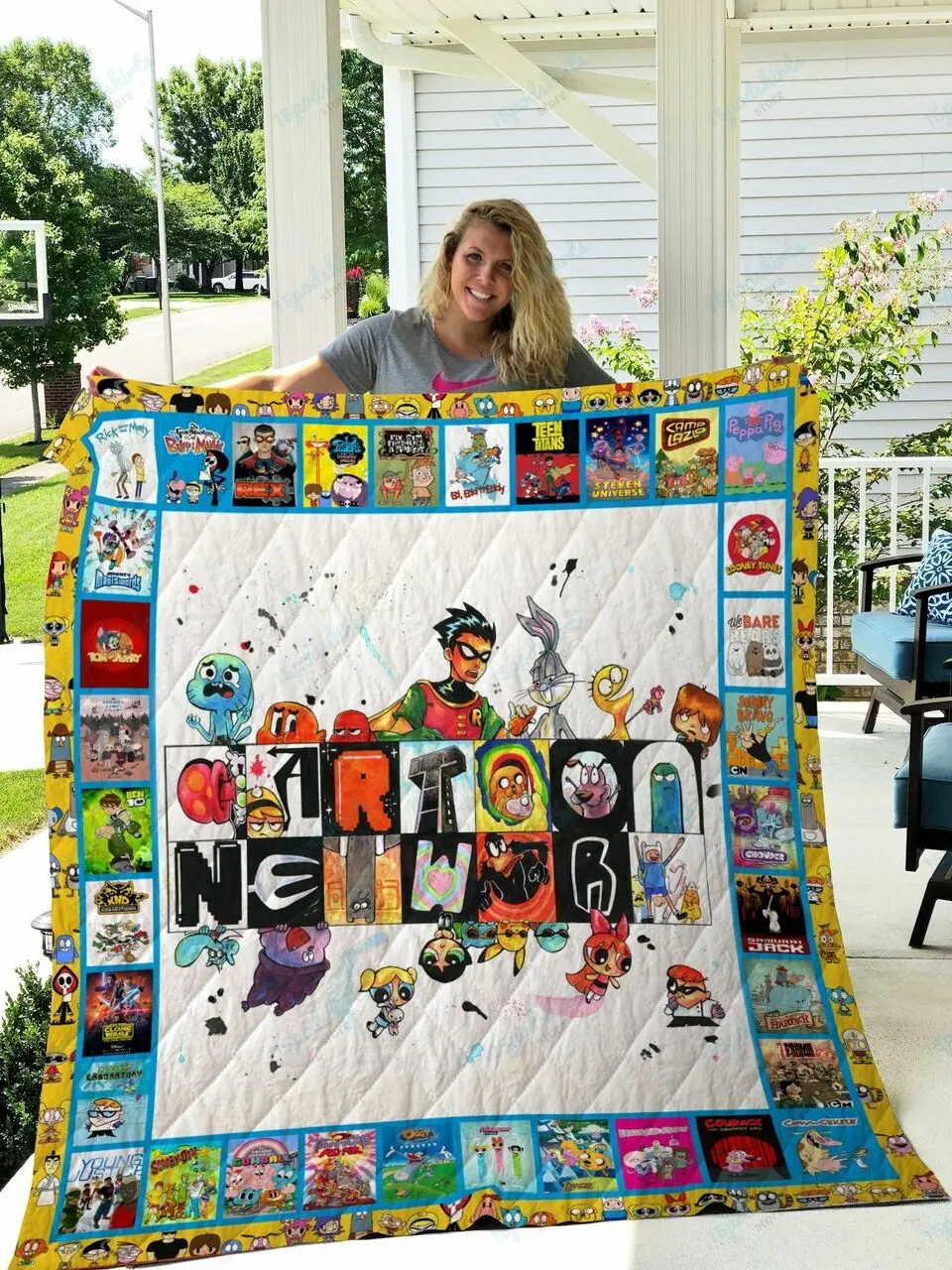 Cartoon Network Quilt Blanket and Home Decor