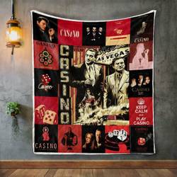 Casino Film Album Covers Quilt Blanket and Home Decor