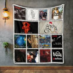 Casual Album Covers Quilt Blanket and Home Decor