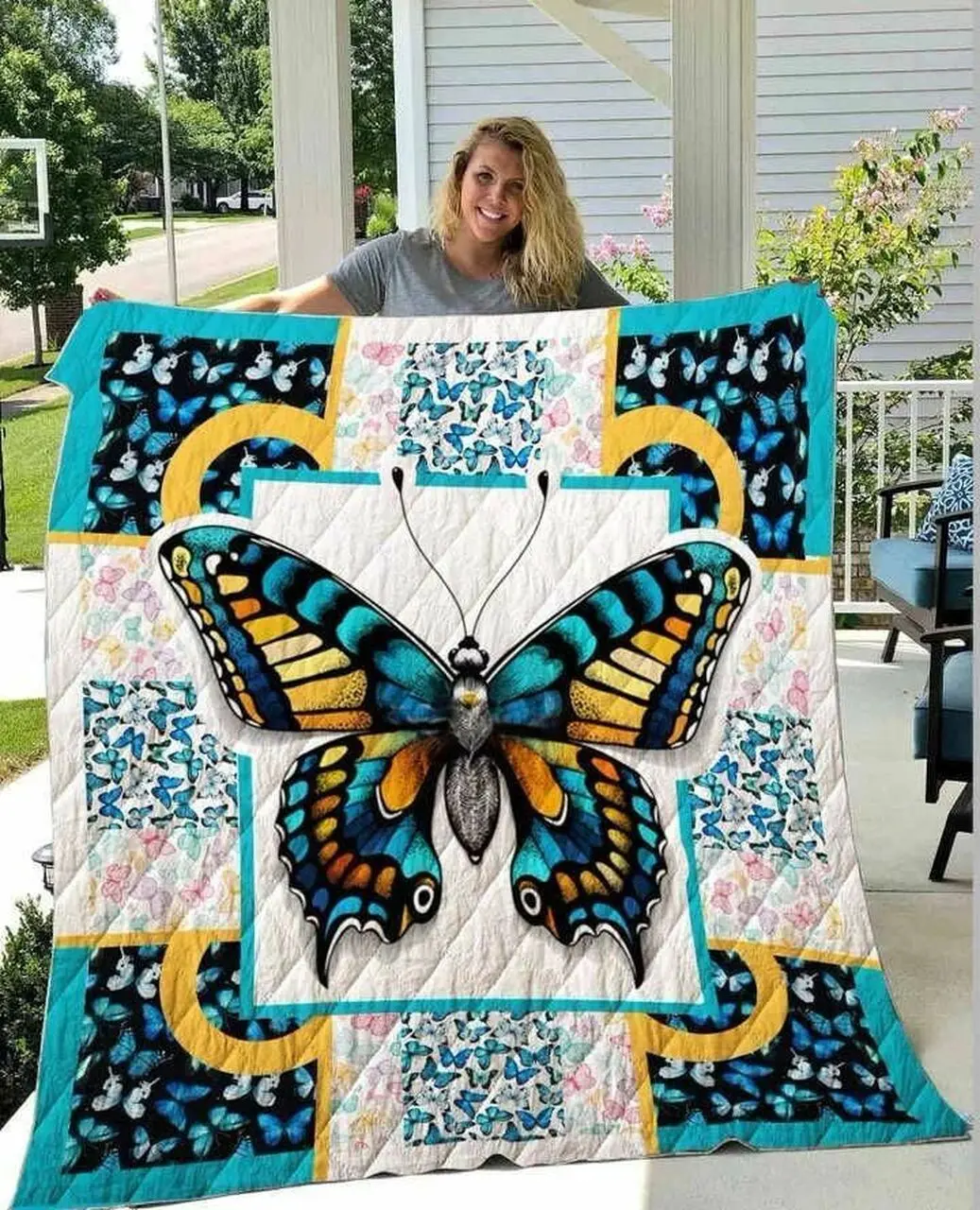 Cat Big Cat But Cute U Quilt Kp and Home Decor
