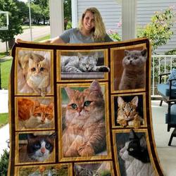 Cat Cl14100070Mdq Quilt Blanket and Home Decor