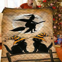 Cat Halloween KC2909777CL Quilt Blanket and Home Decor