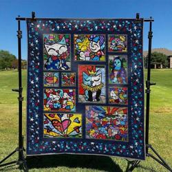 Cat Hur Quilt Cysikp and Home Decor