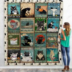 Cat KC2309322CL Quilt Blanket and Home Decor