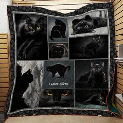 Cat Lover Quilt Blanket Dhc09121788Dd and Home Decor