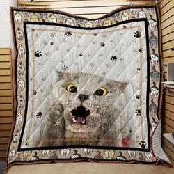 Cat Quilt Blanket ABC07113306 and Home Decor