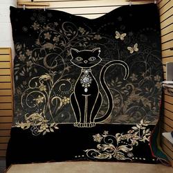 Cat Quilt Blanket C9B0504143NH and Home Decor