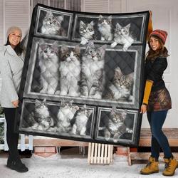 Cat Quilt Blanket Dhc09121364Dd and Home Decor