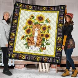 Cat Quilt Blanket Dhc09121398Dd and Home Decor