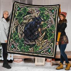 Cat Quilt Blanket Dhc09121427Dd and Home Decor