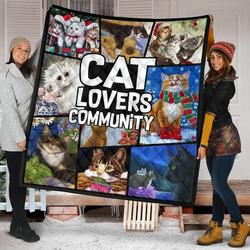 Cat Quilt Blanket Dhc09121428Dd and Home Decor