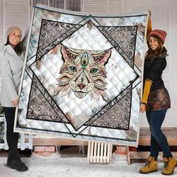 Cat Quilt Blanket Dhc09121446Dd and Home Decor
