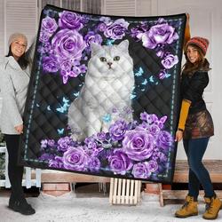 Cat Quilt Blanket Dhc09121490Dd and Home Decor