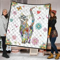 Cat Quilt Blanket Dhc09121538Dd and Home Decor