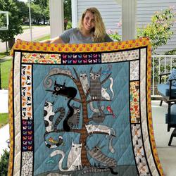 Cat Set Quilt Blanket DHC1501757VT and Home Decor