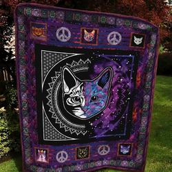Cat Smile Ah Quilt Derqmh and Home Decor