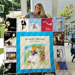 Cat Stevens Quilt Blanket 01751 and Home Decor