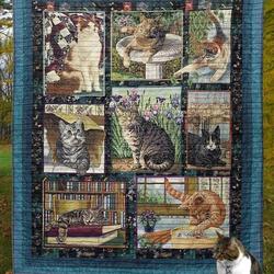 Cat Vcb Quilt Derqix and Home Decor