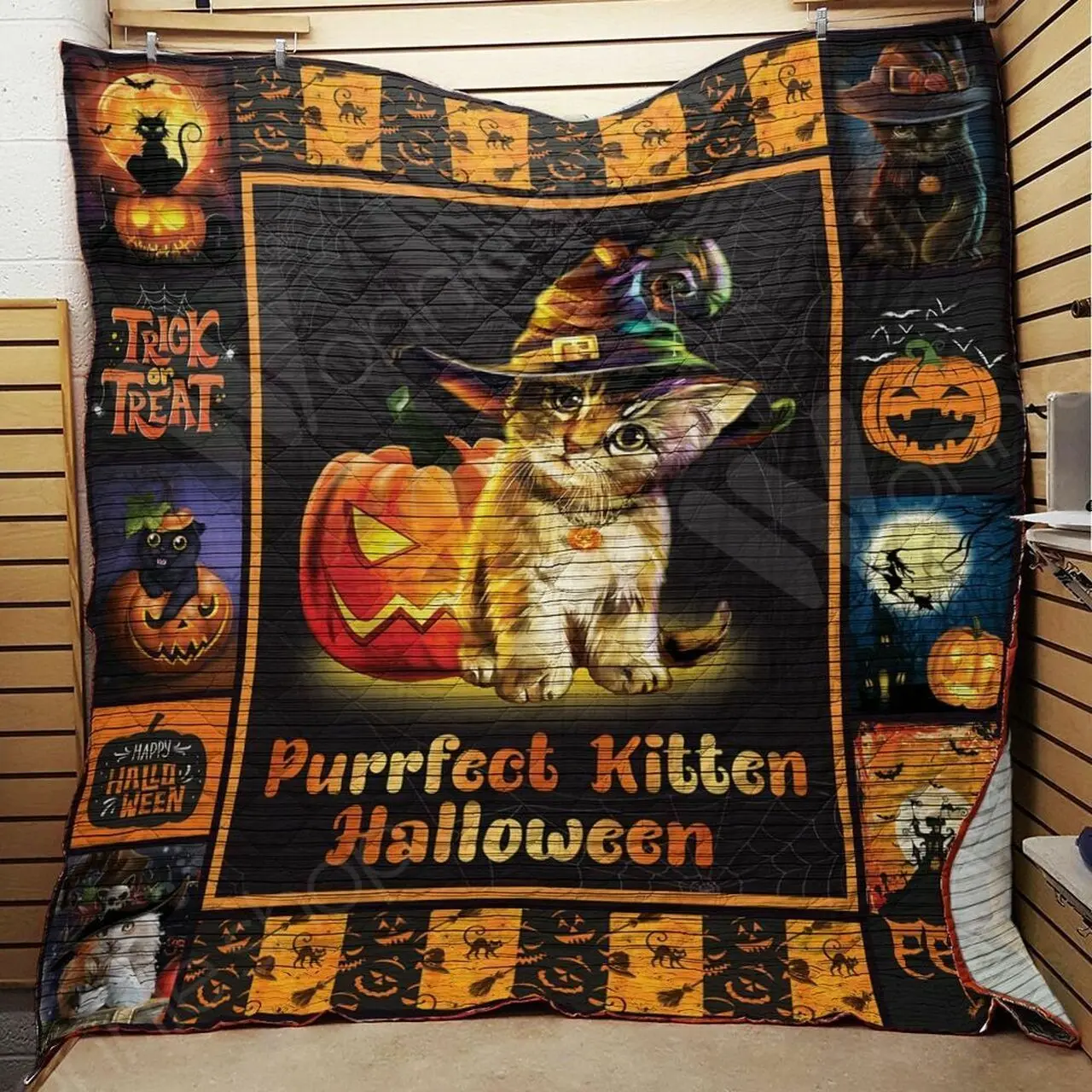 Cat Vcb Quilt Derqwh and Home Decor