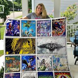 Cathedral Quilt Blanket and Home Decor