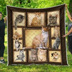 CatS Lover Premium Quilt  Quilt and Home Decor