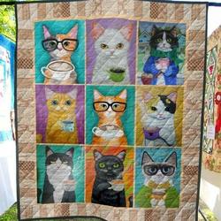 Cats Meow Mix Song Ah Quilt Derqvs and Home Decor