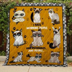 Cats Th102 Quilt Design By Exrain and Home Decor