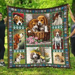 Cavalier King Charles Spaniel King Of Dog World U Quilt Hi and Home Decor