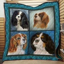 Cavalier King Charles Spaniel Quilt Blanket Luks97 Dhc0301993Dd and Home Decor