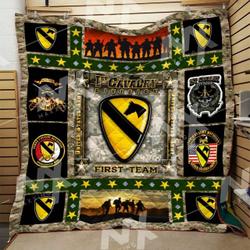 Cavalry Regiment Quilt Blanket Dhc0910295Vt and Home Decor