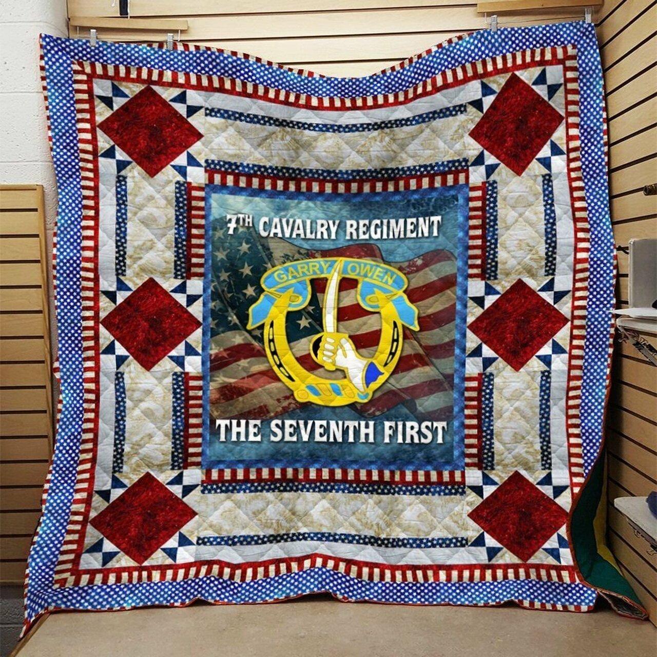 Cavalry Regiment Quilt Blanket Dhc0910466Vt and Home Decor