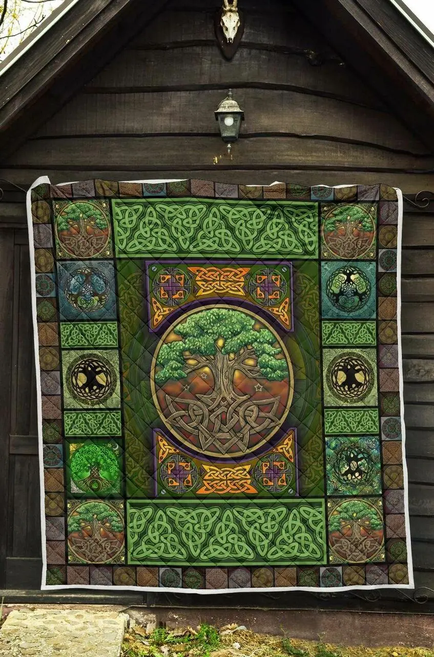 Celtic Ah Quilt Derqav and Home Decor