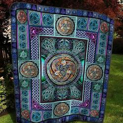 Celtic Fish Ah Quilt Derqrb and Home Decor