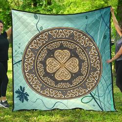 Celtic Shield Premium Quilt A6  Quilt and Home Decor
