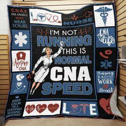Certified Nursing Assistant Cna Quilt Blanket ABC07113567 and Home Decor