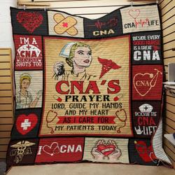 Certified Nursing Assistant Cna Quilt Blanket ABC07113747 and Home Decor