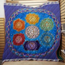 Chakras Hur Quilt hk and Home Decor