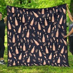Champagne Cl12100139Mdq Quilt Blanket and Home Decor