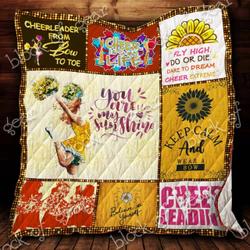Cheerleader Cl2100102Mdq Quilt Blanket and Home Decor