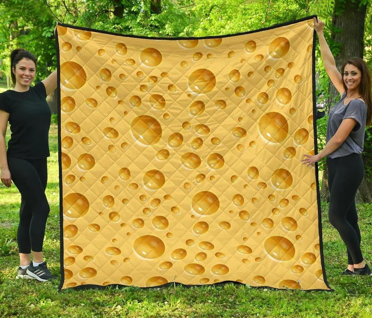 Cheese Surface Cl12100145Mdq Quilt Blanket and Home Decor