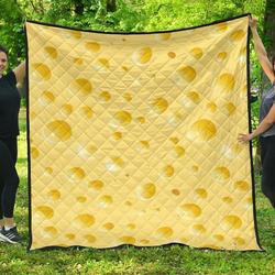 Cheese Texture DHCDHC DT1910 Quilt Blanket and Home Decor