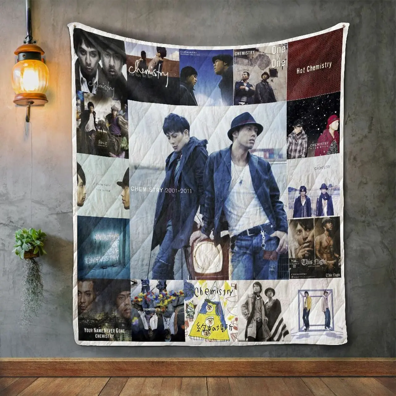 Chemistry Album Covers Quilt Blanket and Home Decor