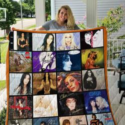 Cher Album Quilt Blanket 01 and Home Decor