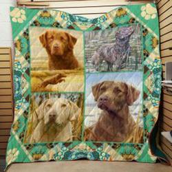 Chesapeake Bay Retriever Quilt Blanket Luk5F2 Dhc0301898Dd and Home Decor